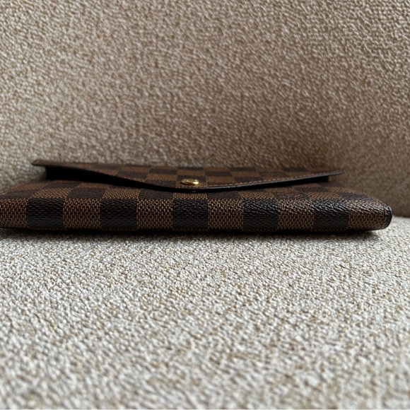Louis Vuitton Sarah wallet Damier ebene with pouch! second hand - Picture 6 of 14
